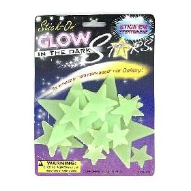3d Glow in the Dark Stars SET Night Kids Wall Decor-set of 12 by 