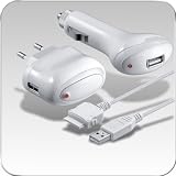 3in1 USB Lade-Kit für Ipod IPhone 230V,12V + USB
