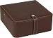 Dulwich Brown Leather Watch   Cufflink Box