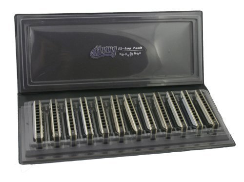 MusicalInstruments: Huang Star Performer Harmonica 12 Key Set