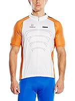 NALINI Maillot Ciclismo Brembo (Blanco / Naranja)