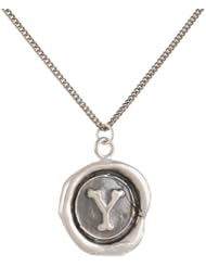 PYRRHA- "Y" Initial Pendant