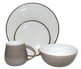 Denby Truffle 16 Piece Boxed Tableware Set