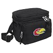 University of Kansas Lunch Box Cooler Bag Insulated KU Jayhawks Logo - Top Quality Unique Lunchbox or Sophisticated Black Travel Bag - OFFICIAL NCAA COLLEGE LOGO Merchandise