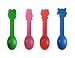 LIMITED EDITION Yogurtland Sanrio SET of 4 SPOONS HELLO KITTY, MY MELODY, KERROPI, & CHOCO CAT