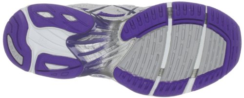Asics Women's Gel Netburner Tasman 3 W White/Flag Navy/Spectra Violet Court Trainer R159N 0134 8.5 UK