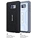joylink Samsung Galaxy Note 5 Case with Built-in Screen Protector, White