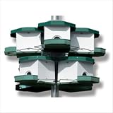 H-F HEF7540 Quad Pod Purple Martin Bird House