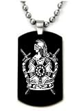 Thumbnail image for Mason Demolay Engraved Dogtag Masonic Engraved Necklace…