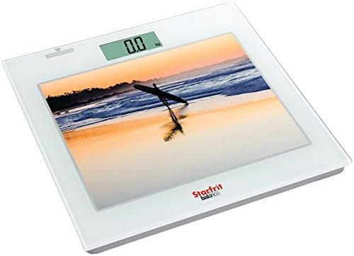1 - ELEC DIGI SCALE W PIC, Electronic Digital Scale with Picture Insert, 330lb capacity with .2lb increments, Customizes bathroom with a user's picture, 6mm tempered glass platform, Unit conversion feature (imperial/metric), Low-battery & overload indicators ...