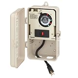 Intermatic P1261P Portable Outdoor Timer 2 Receptacle