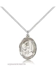 St. Elizabeth of the Visitation Medium Sterling Silver Medal