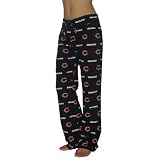 Womens NFL Chicago Bears Comfortable Cotton Sleepwear / Pajama Pants - Blue (Size: L)