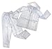 Stansport 3-Piece Deluxe Rainsuit - Clear (972-C-L)