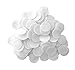 Playfully Ever After 1 Inch White 100pc Stiff Felt Circles