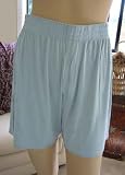 MARRIKAS Viscose From BAMBOO BOXER SHORTS BLUE 2X LARGE (40)