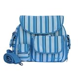 Blue Strips Diaper Bags