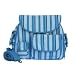 Blue Strips Diaper Bags