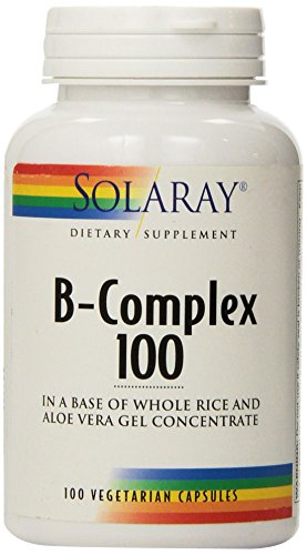 Solaray - B-Complex, 100 mg, 100 capsules Solaray - B-Complex, 100 mg, 100 capsules