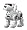 Tekno the Robotic Puppy - Dalmatian