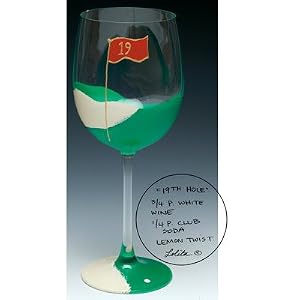 Lolita 19th Hole Wine Glass Wine Glass GLS11-5510F by Lolita