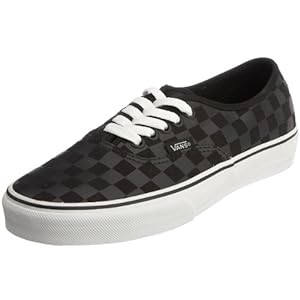 Vans Authentic Original Sneakers - black checker, men's 7.5, women's 9