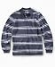 Greendog Boys Long Sleeve Stripe Pique Polo