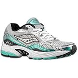 Saucony Women's Grid Fusion 3 Running Shoe,Silver/Black/Green,7 M US