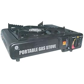 Nature's Quest Deluxe Portable Gas Butane Stove with Free Case