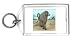Keychain with primate, baboon, monkey, ape, animal