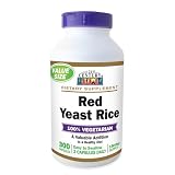 21st Century Red Yeast Rice Extract Veg-Capsules, 300-Count