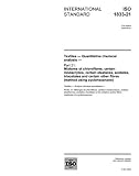 ISO 1833-21:2006, Textiles - Quantitative chemical analysis - Part 21: Mixtures of chlorofibres, certain modacrylics, certain elastanes, acetates, triacetates ... other fibres (method using cyclohexanone)