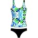 Search : Bouquet Floral U-Back Tankini Set