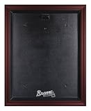 Atlanta Braves Mahogany Framed MLB Jersey Display Case