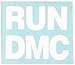 RUN DMC Logo Rub On Window Decal Sticker