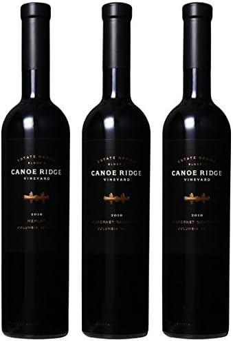 Canoe Ridge Estates Wood Gift Box Mixed Pack, 3 x 750mL