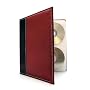Large CD/DVD Binder - Burgundy 11039