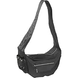 BODHI Large Nylon Crossbody (Black)