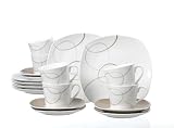 Produkt-Bild: Ritzenhoff & Breker  595192 Kaffeeservice Alina Marron, 18-teilig