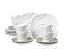Ritzenhoff & Breker  595192 Kaffeeservice Alina Marron, 18-teilig
