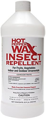 Hot Pepper Wax Concentrate, Natural Insect Repellent (Quart)