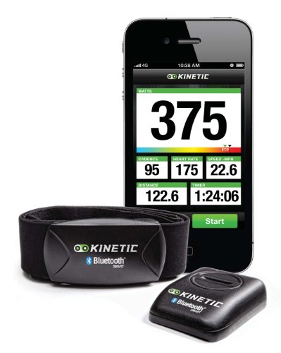 Kinetic inRide Watt Meter with Heart Rate Monitor System, Black On Sale
