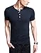 Match K|G Mens Cotton Tee Shirts Henley Shirts