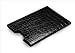 OCTOVO Seamless Leather Slip Cover (Fits 6" Display, 2nd Generation Kindle) - Black Embossed