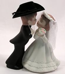 Kissing Couple Cake Top