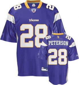 Adrian Peterson Minnesota Vikings Youth Reebok Jersey - Youth-M