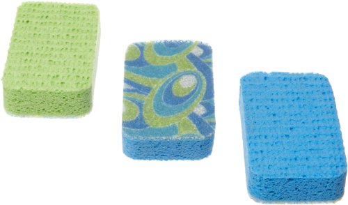 Casabella Scrubby Sponges 3-Pack BlueB0000CFNCW 