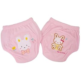 サンベビー トレーニングパンツ2枚組 90cm ピンク