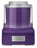 Cuisinart ICE-21PSLT Frozen Yogurt-Ice Cream & Sorbet Maker, Plum