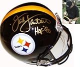 Jack Lambert Signed Steelers Replica Helmet w/HOF